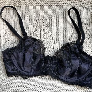 Lace unlined bra
